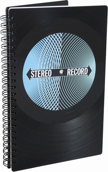 Phonoboy Notizbuch Vinyl - Stereo Record