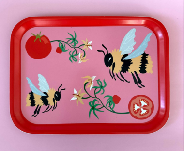 Tomatos & Bumblebees - Tray