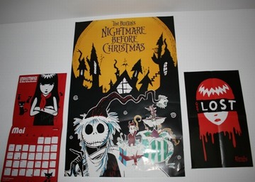 Filmposter The Nightmare Before Christmas, Kalender Emily The Strange