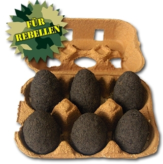 Blumenbombe - Set Rebell mit 6 Blumenbomben