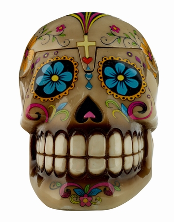 Candy Skulls box brown