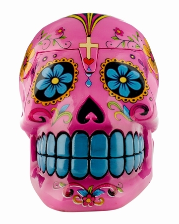 Candy Skulls box pink