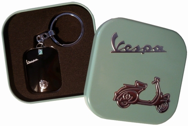 Vespa Schl�sselanh�nger Front - Schwarz