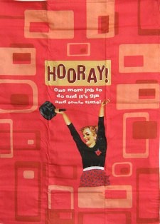 Hooray - Geschirrtuch