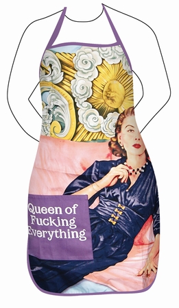 Kchenschrze Retro - Queen of fucking everything