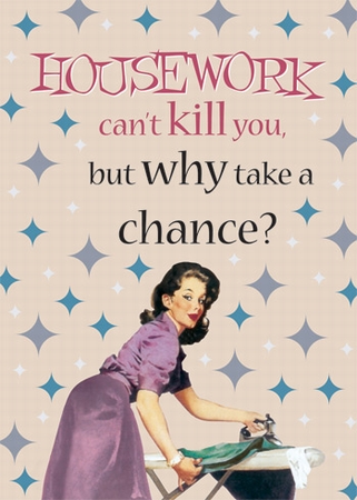 Housework Cant Kill You - Geschirrtuch