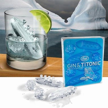 Eiswrfelform Gin and Titonic