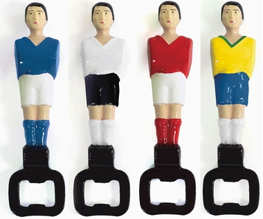Fussball Flaschen�ffner - Kickerfiguren - Kicker