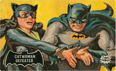 Frhstcksbrettchen - Batman - Catwoman Defeated
