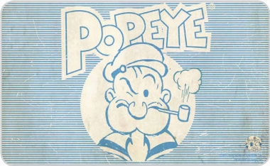 Frhstcksbrettchen - Popeye Portrait