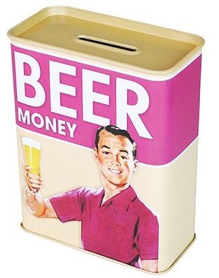 Spardose Beer Money - Geld fr Bier