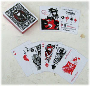 Emily The Strange - Poker Playing Cards