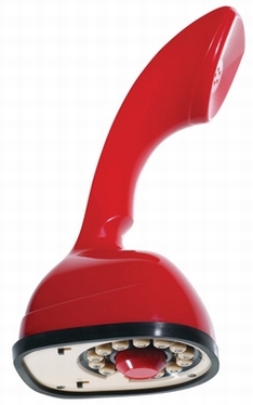 Retrotelefon Scandi - Rot