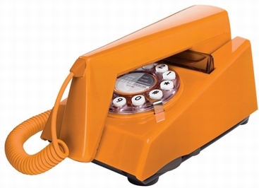 Retrotelefon Trim - Orange