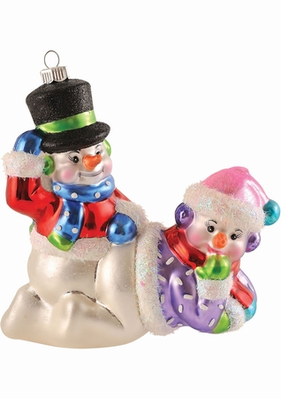 Weihnachtsschmuck - Snow Couple