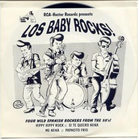 BABY ROCKS, LOS - Four Wild Spanish Rockers From the 50s
