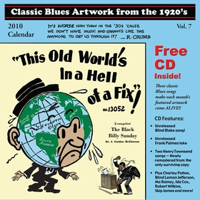 CLASSIC BLUES ARTWORK FROM THE 1920s - 2010 Calendar