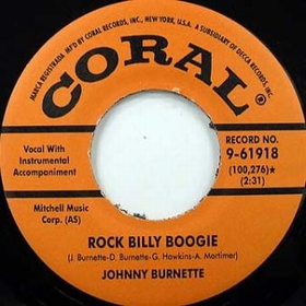 JOHNNY BURNETTE - Rock Billy Boogie