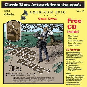 CLASSIC BLUES ARTWORK FROM THE 1920s - 2018 Calendar
