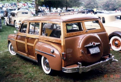 1949 PLYMOUTH WOODY BACK