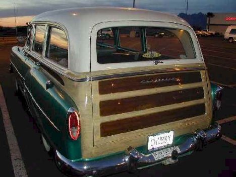 1954 CHEVY BACK