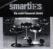 SMARTIES OEDESTAL BUBBLES TURNTABLES