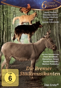 DIE BREMER STADTMUSIKANTEN - 6 AUF EINEN STREICH - Gebrder Grimm (Buch), Dirk Regel