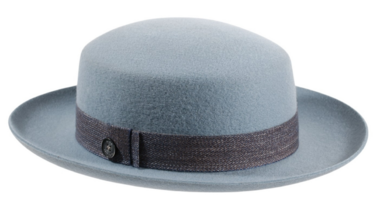 Aufschlaghut Wolle Teo Cotone himmelblau