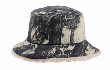 Bucket mit Fell reversible