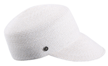 Cap melange braid hell beige