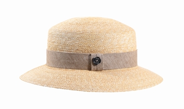 Cloche straw addicted natur