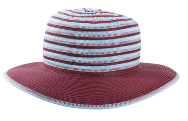 Damencloche aus Bndeli rollbar rot