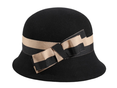 Damencloche klein schwarz