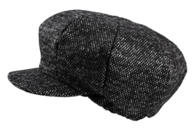 Papergirl M�tze schwarz/weiss