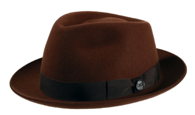 Trilby Wollfilz brown