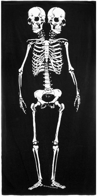 Strandtuch - Skeleton