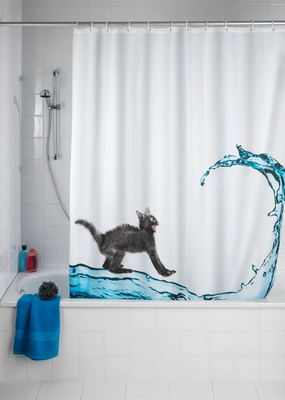 Duschvorhang - Katze
