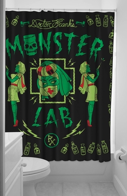 Duschvorhang - Monster Lab