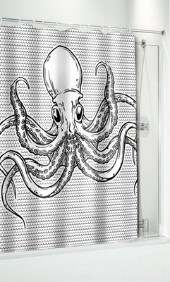 Duschvorhang - Oktopus