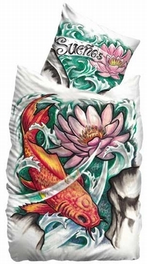 Suenos Bettw�sche  - Lotus & Koi - Gross