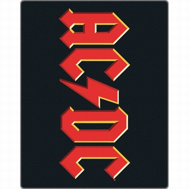 AC/DC - Fleecedecke mit Logo