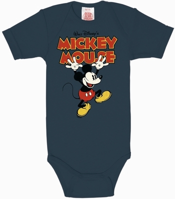 Babybody - Mickey Hands Up - blau