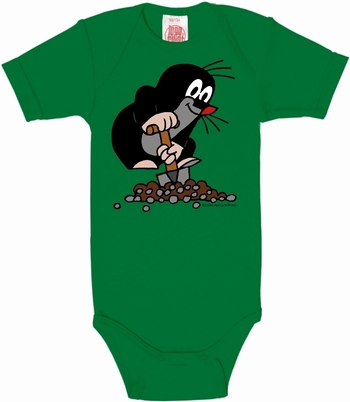Babybody - Der Kleine Maulwurf - gr�n