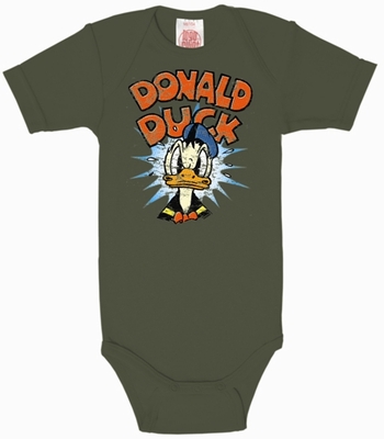 Babybody - Disney - Donald Duck - Olivgr�n