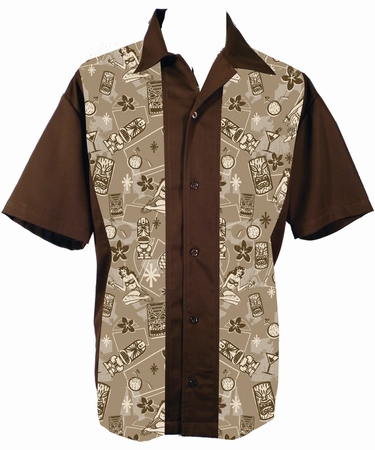 Steady Clothing Bowling Hemd  - Tikis N Cocktails