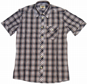 Lofty braun schwarz Hemd Encore