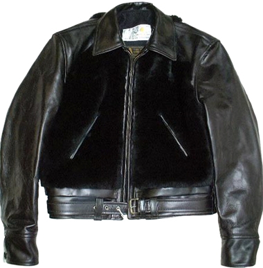 Grizzly Bike Jacket - Heavy Front Quarter Horsehide