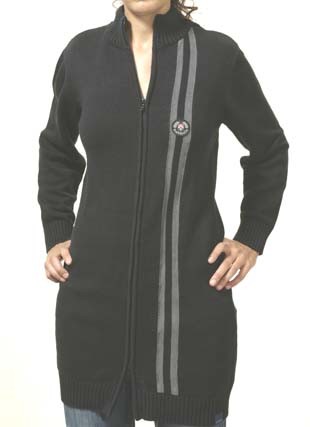 Nabholz Strickkleid - schwarz