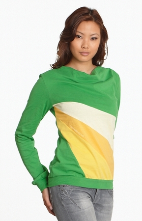 Naketano Pullover - Emma  - Green/ Pastel Yellow