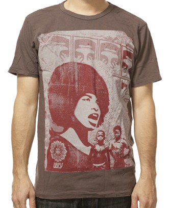 Angela's Uprising - coffee - Shirt